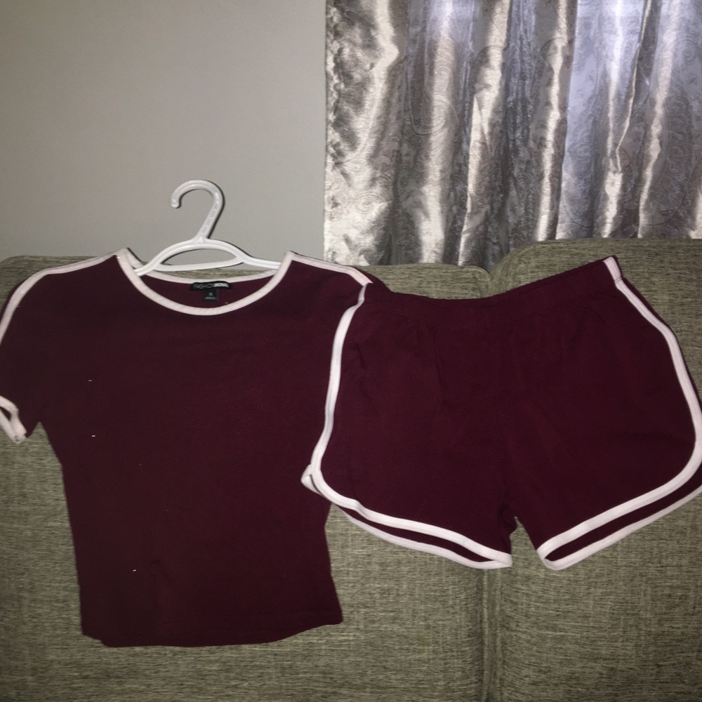 Tee short set